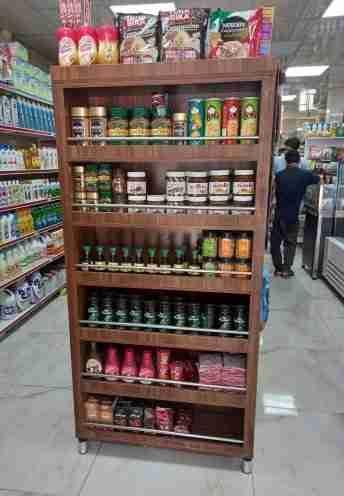 باکس MDF فروشگاهی برای چیدمان کالا